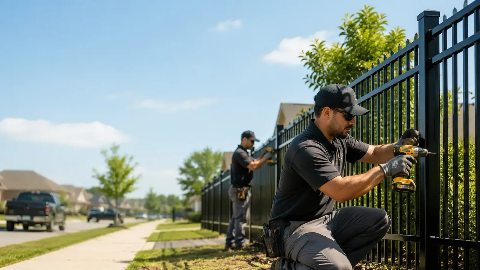 Metal Fence Installation in Big Spring, TX